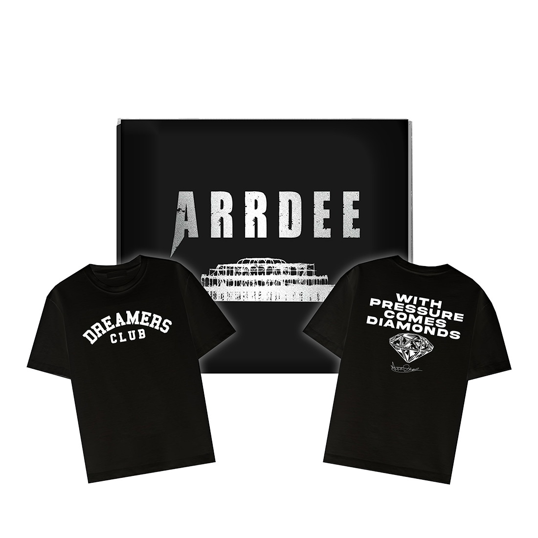 Dreamers Club x Arrdee Limited Edition Black Tee - ArrDee - Official Website
